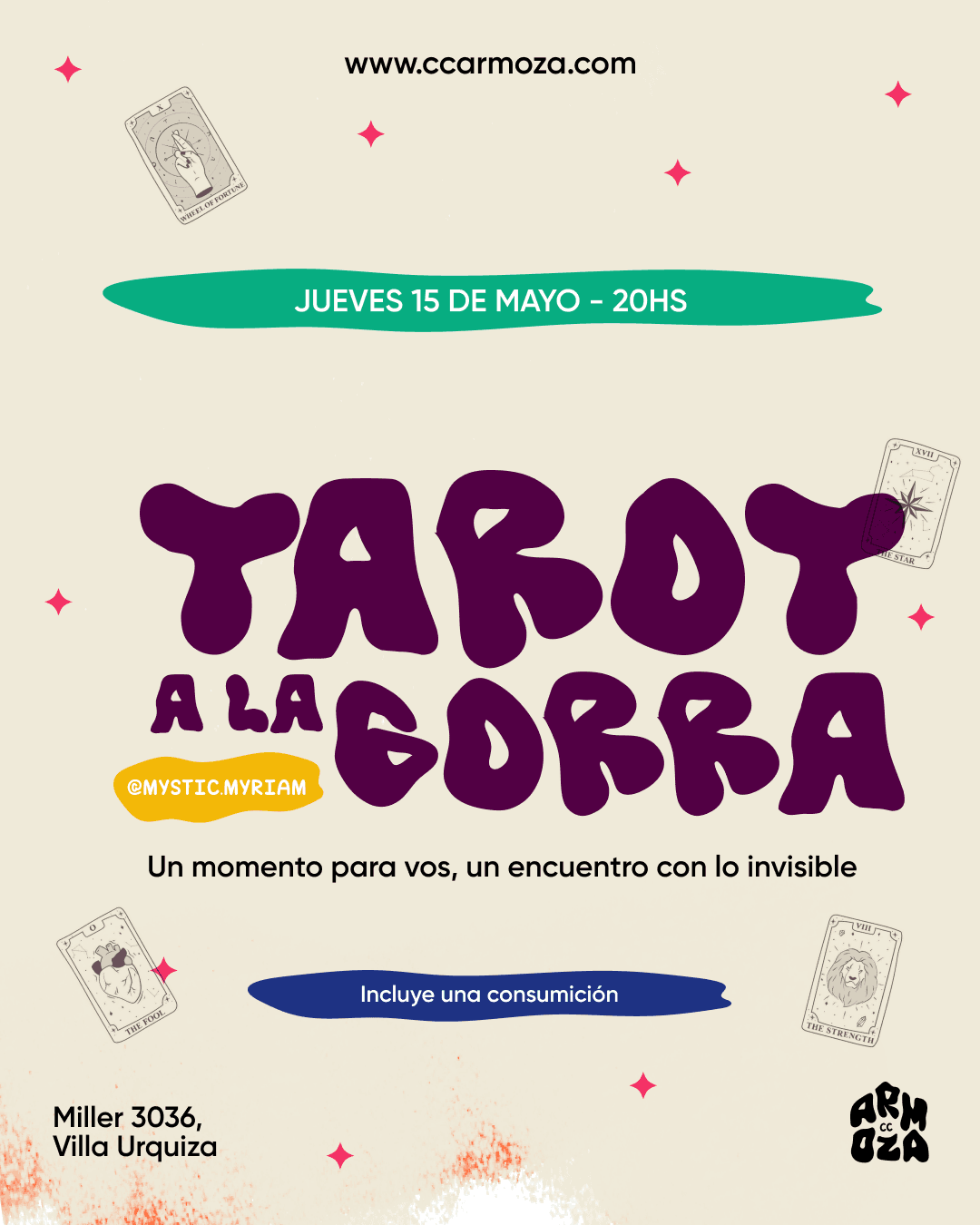 Tarot a la gorra