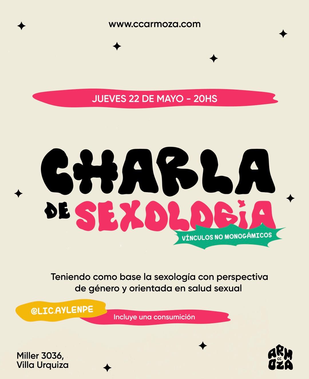Charla de sexología: vínculos no monogámicos 
