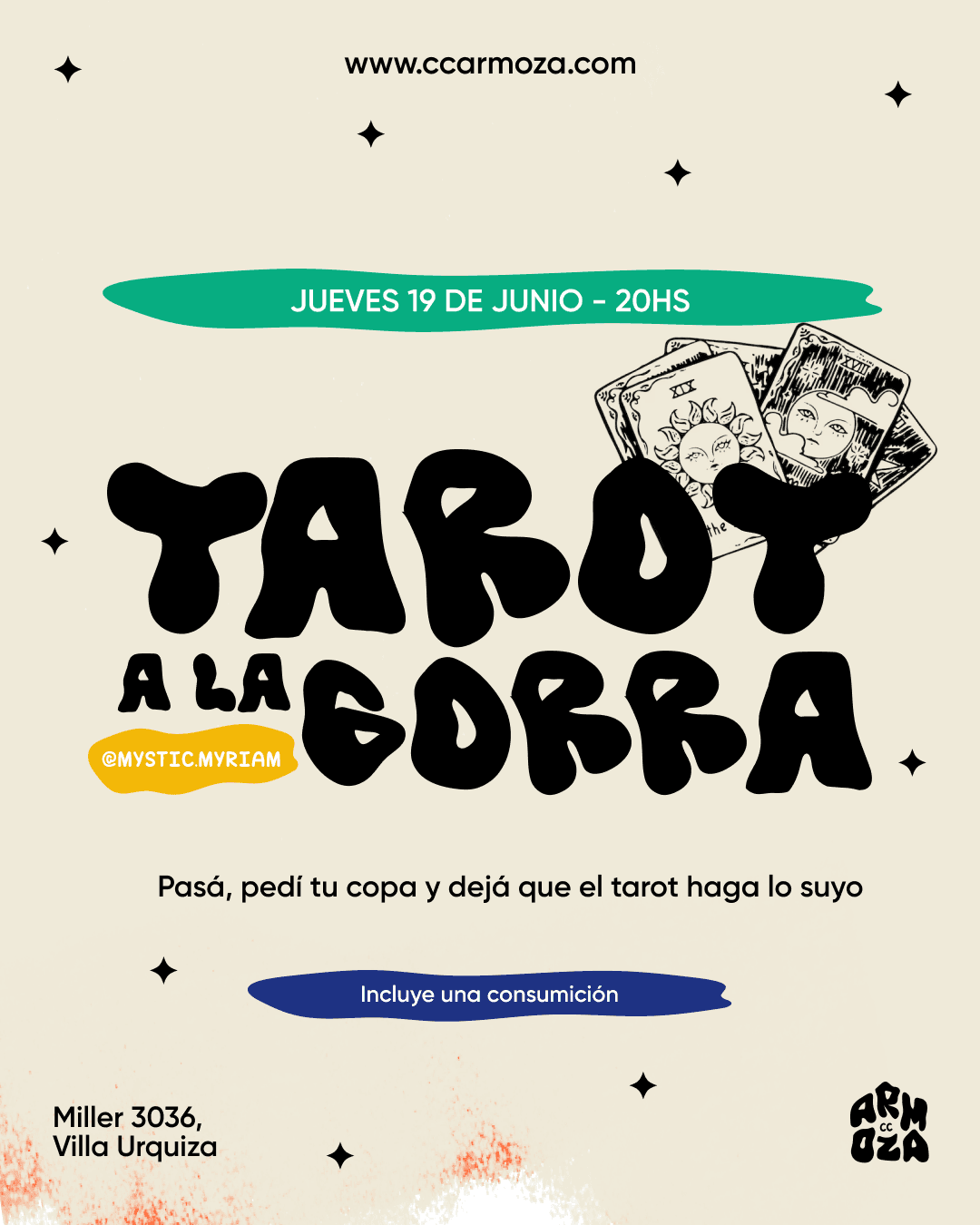 Tarot a la gorra