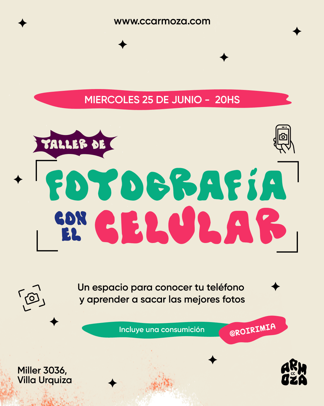 Fotografía con celular