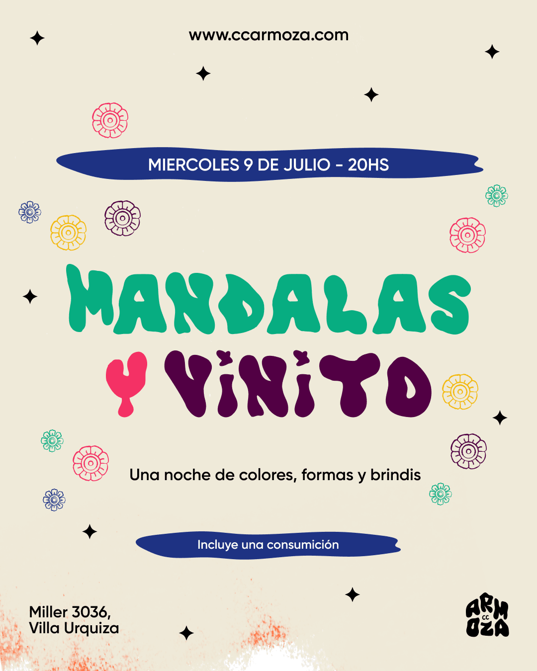 Mandalas y vinito
