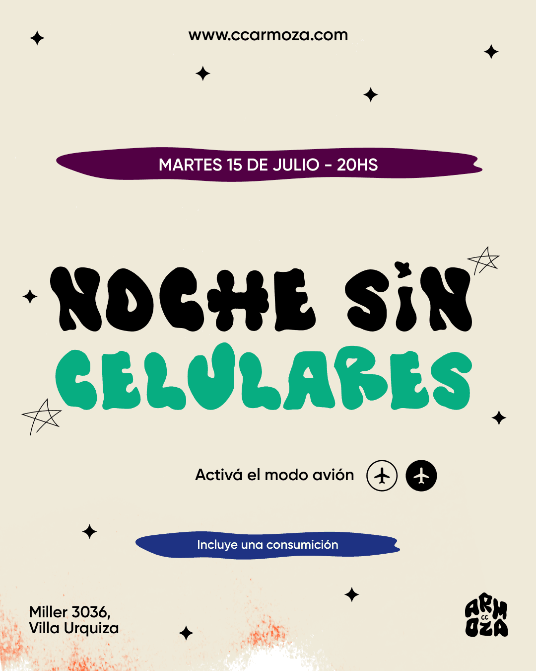 Noche sin celulares
