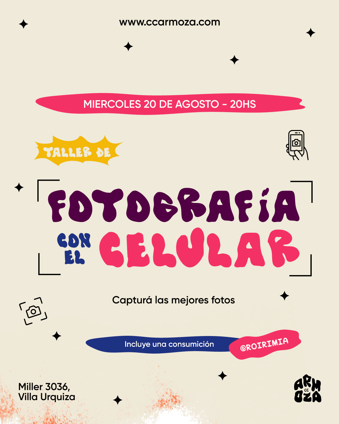 Taller de Fotografía con celular