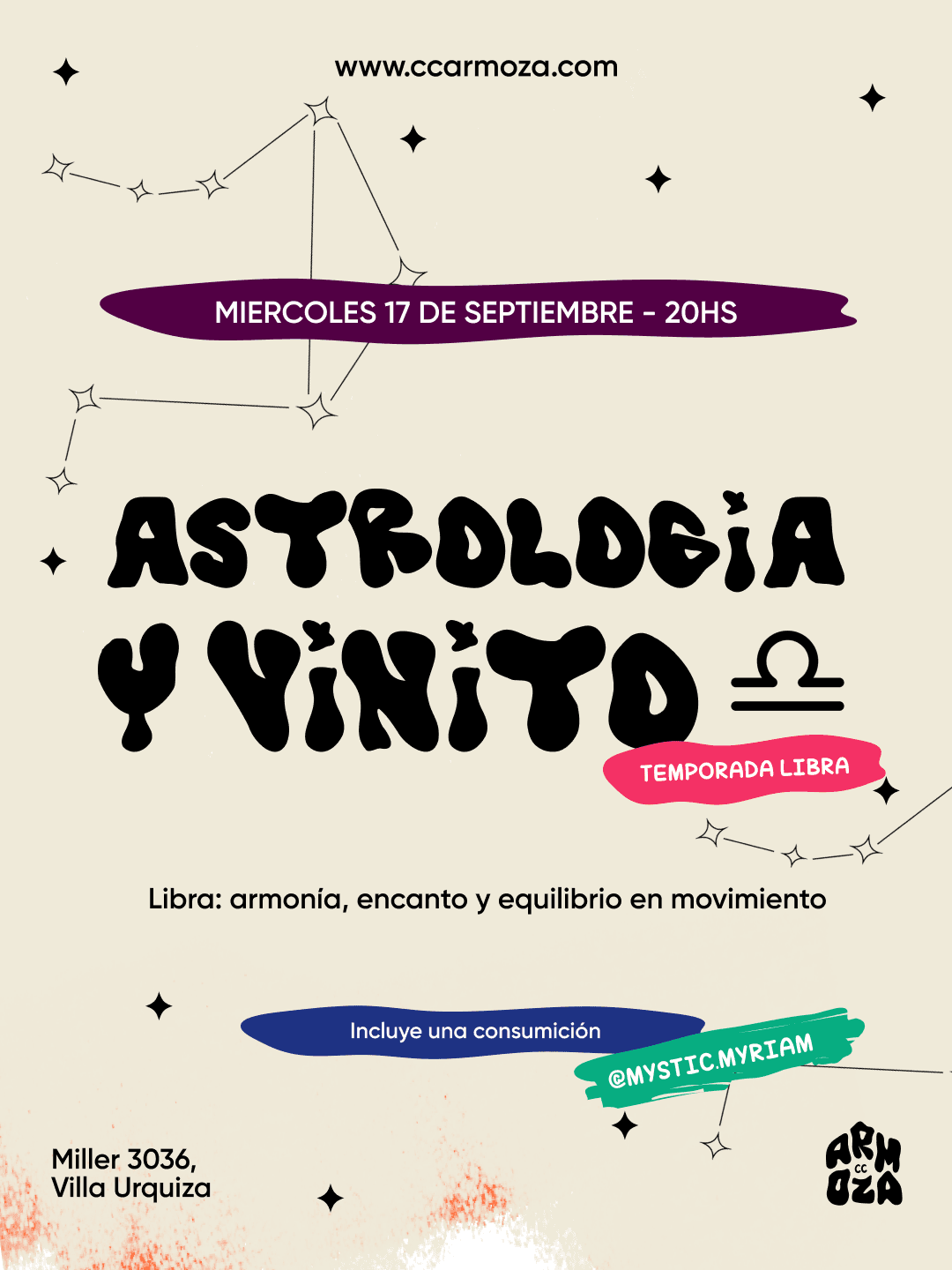 Astrología y Vinito: Temporada Libra
