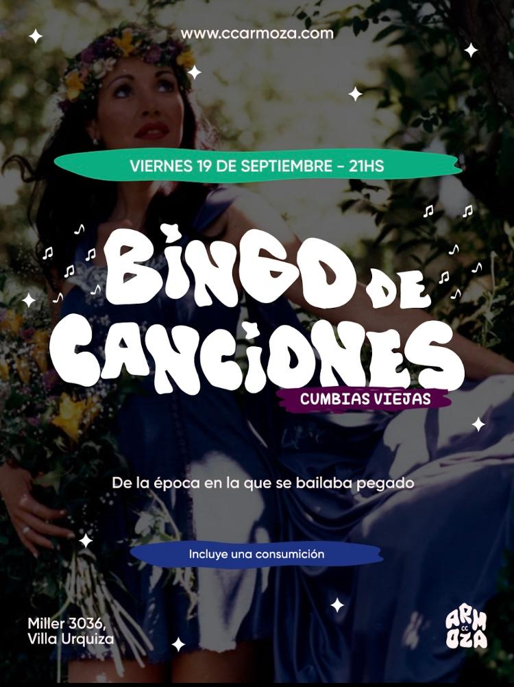 Bingo de Canciones: Cumbias viejas