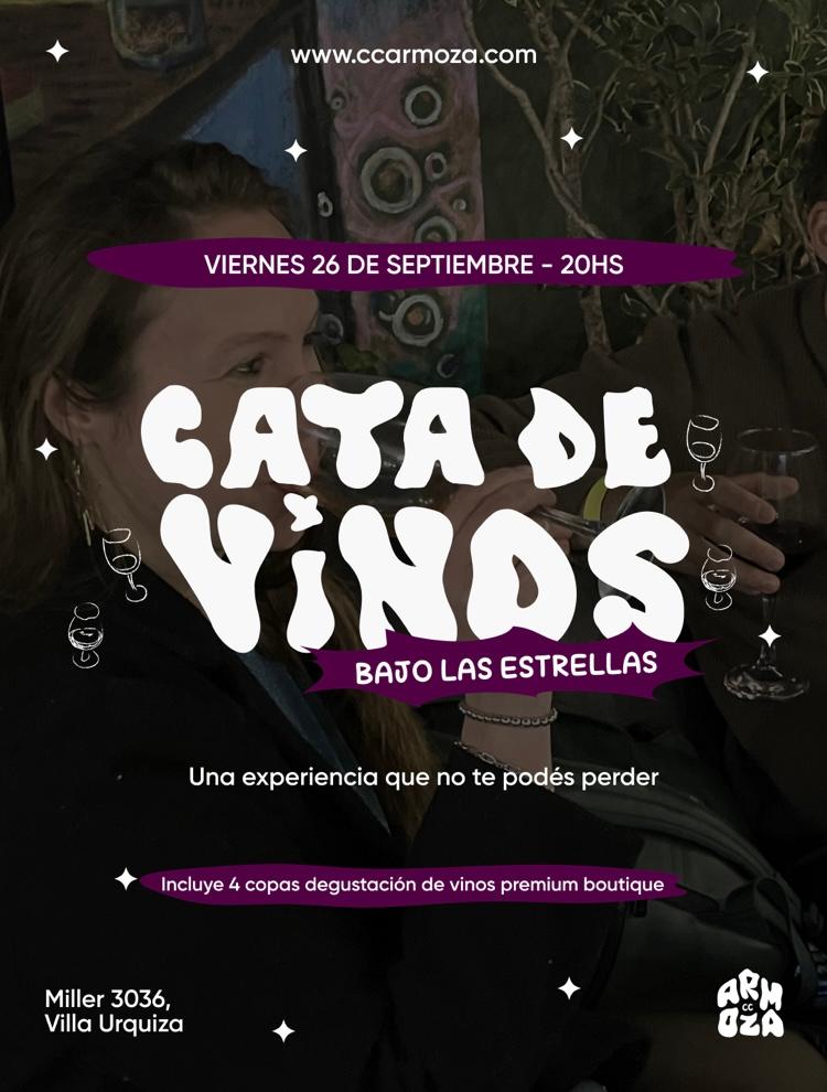 Cata de Vinos bajo las estrellas
