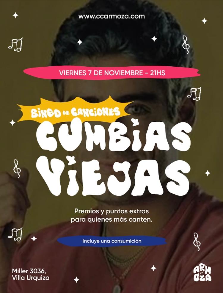 Bingo de Canciones: Cumbias Viejas!