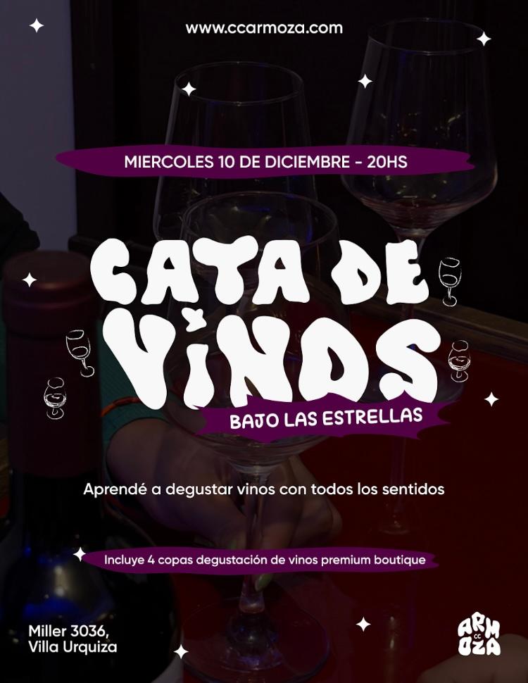 Cata de Vinos bajo las estrellas