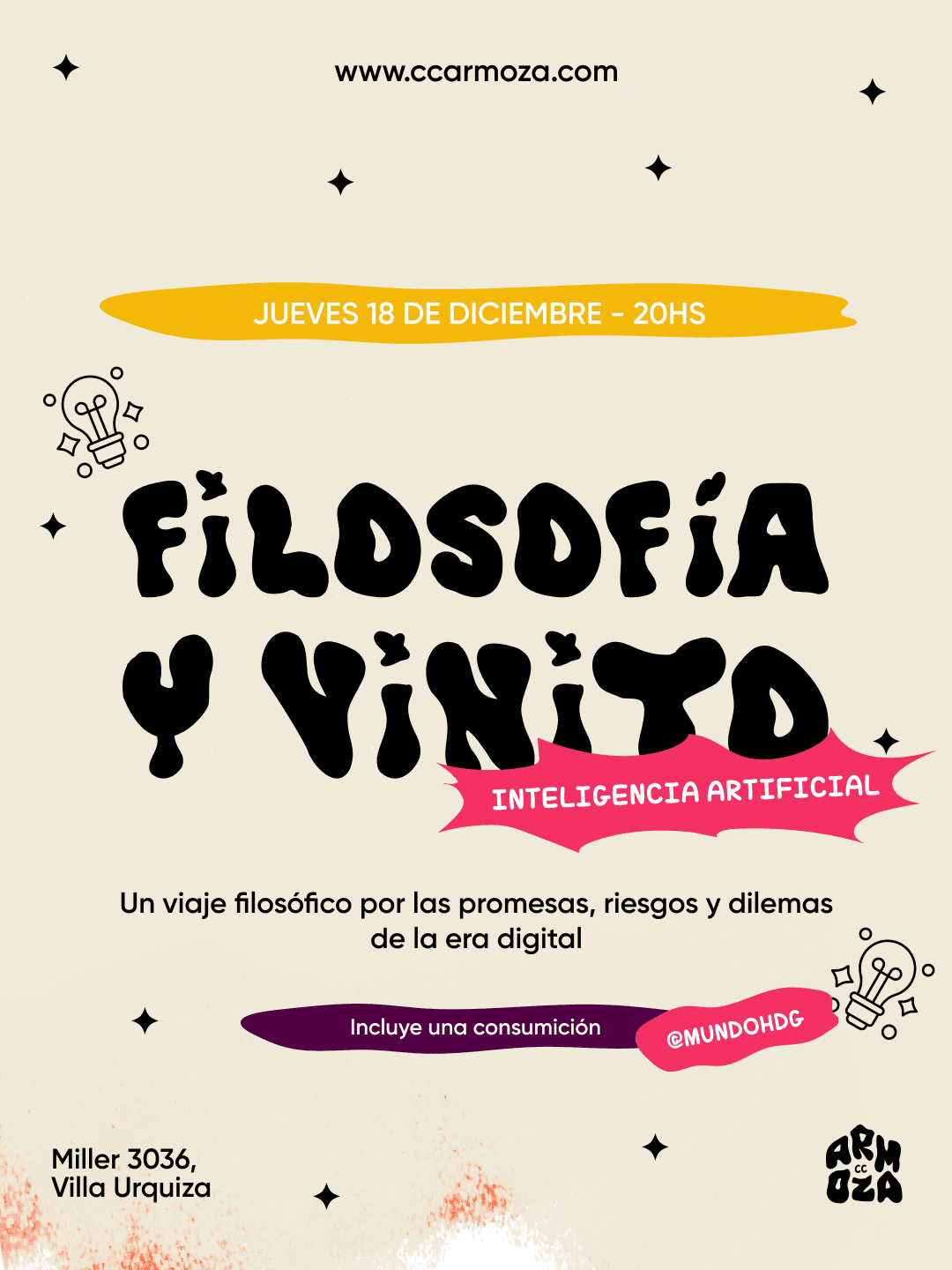 Filosofía y vinito: edición Inteligencia arificial